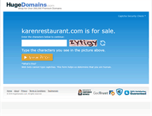 Tablet Screenshot of karenrestaurant.com